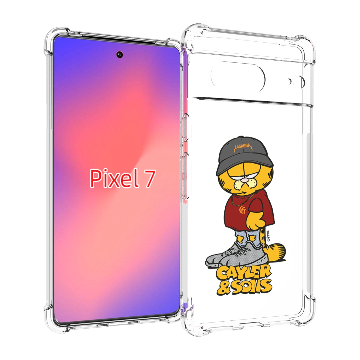 Чехол Mypads Кот-В-Кроссовках Для Google Pixel 7