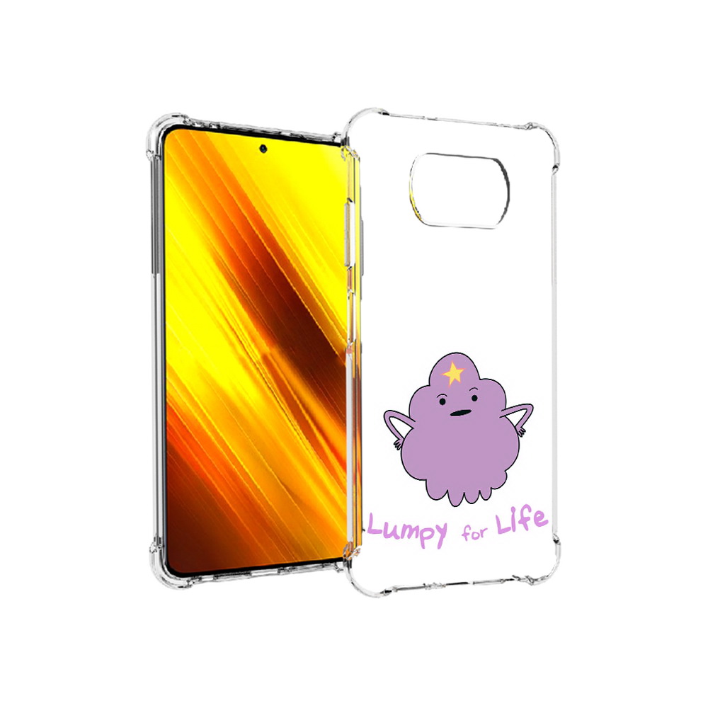 

Чехол MyPads Tocco для Xiaomi Poco X3 Принцесса пупырчатого королевства (PT154881.262.139), Прозрачный, Tocco