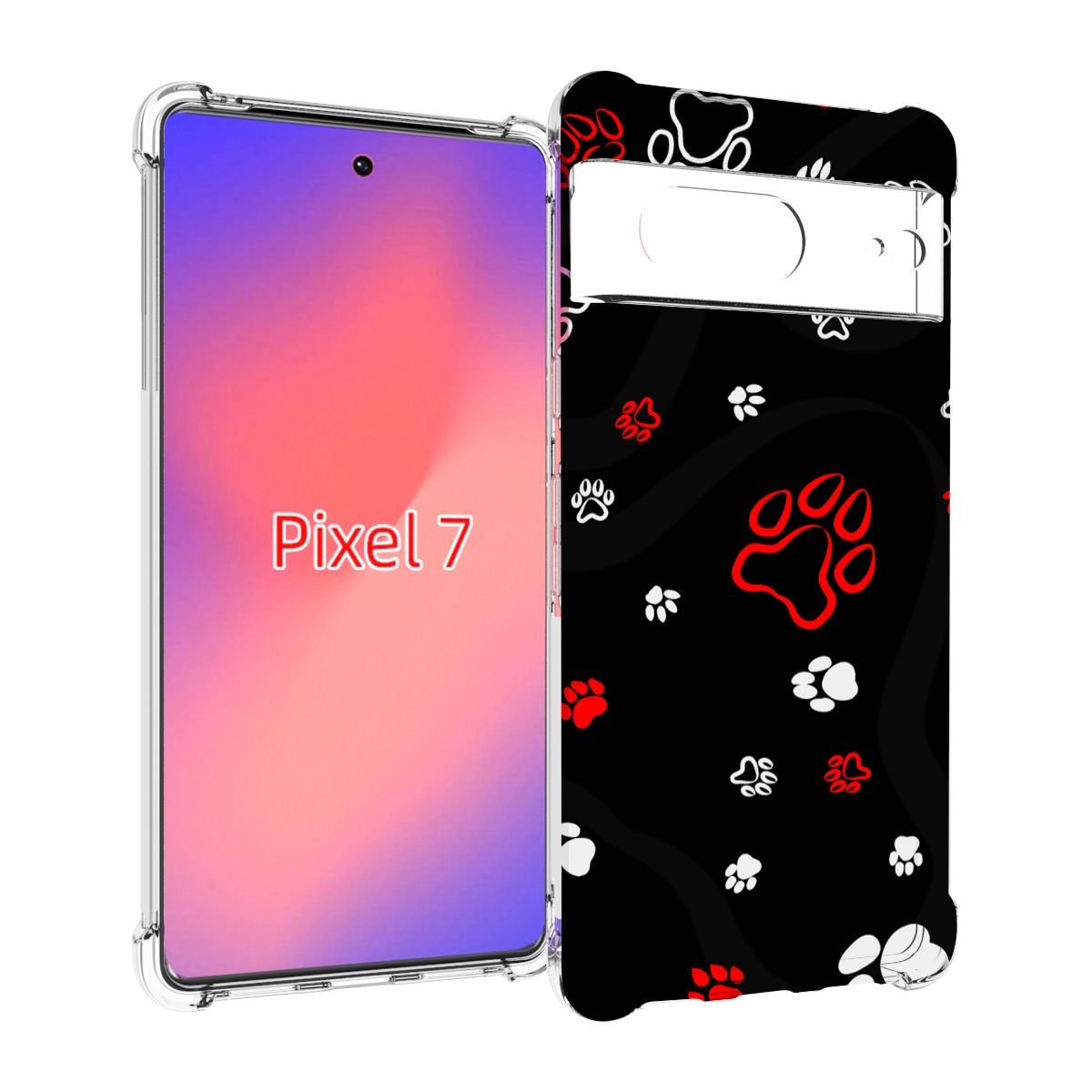 

Чехол Mypads Кошачьи-Лапки Для Google Pixel 7, Прозрачный, Tocco