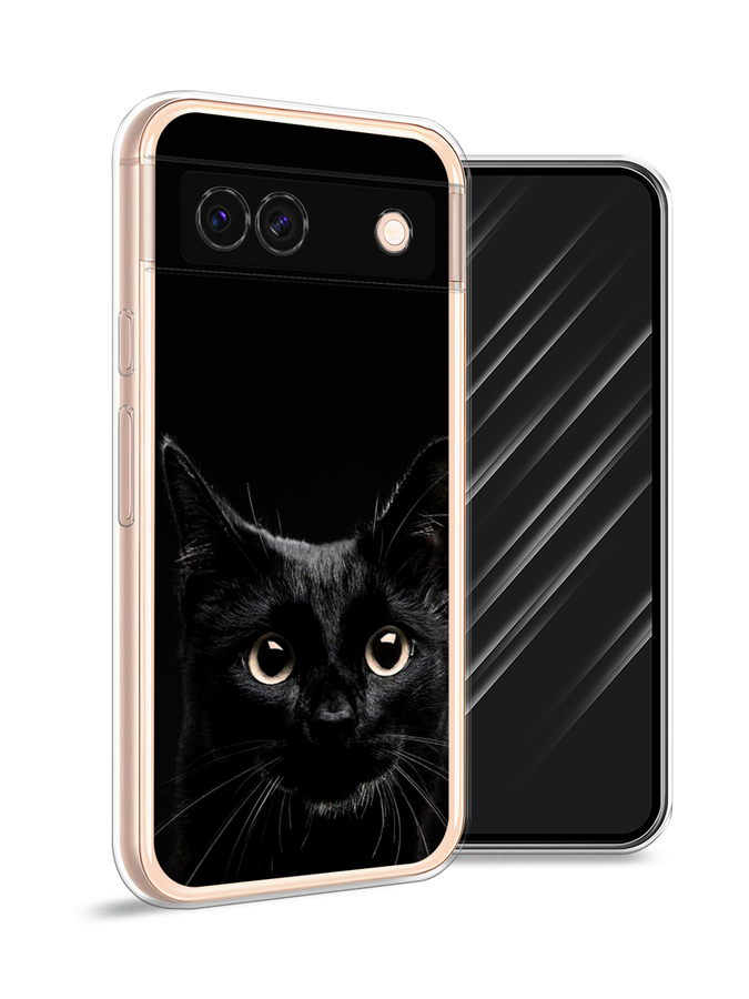 

Чехол Awog на Google Pixel 8A "Добрый кот", Черный, 271750-1
