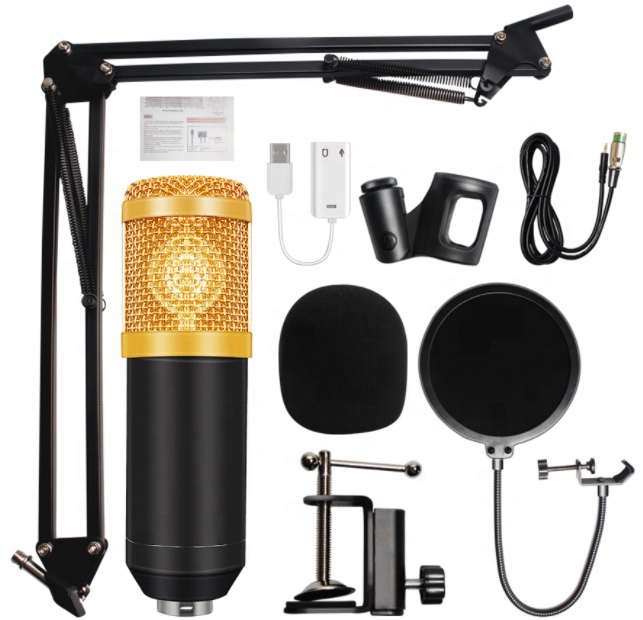 

Микрофон для компьютера NoBrand BM 800 Black, BM 800