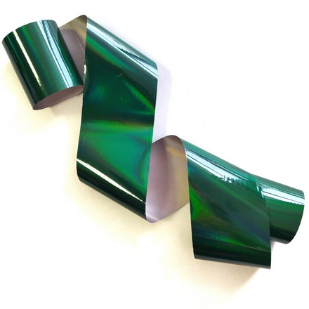 

Набор, Переводная фольга De.Lux голографическая, темно-зеленая, 4 шт.