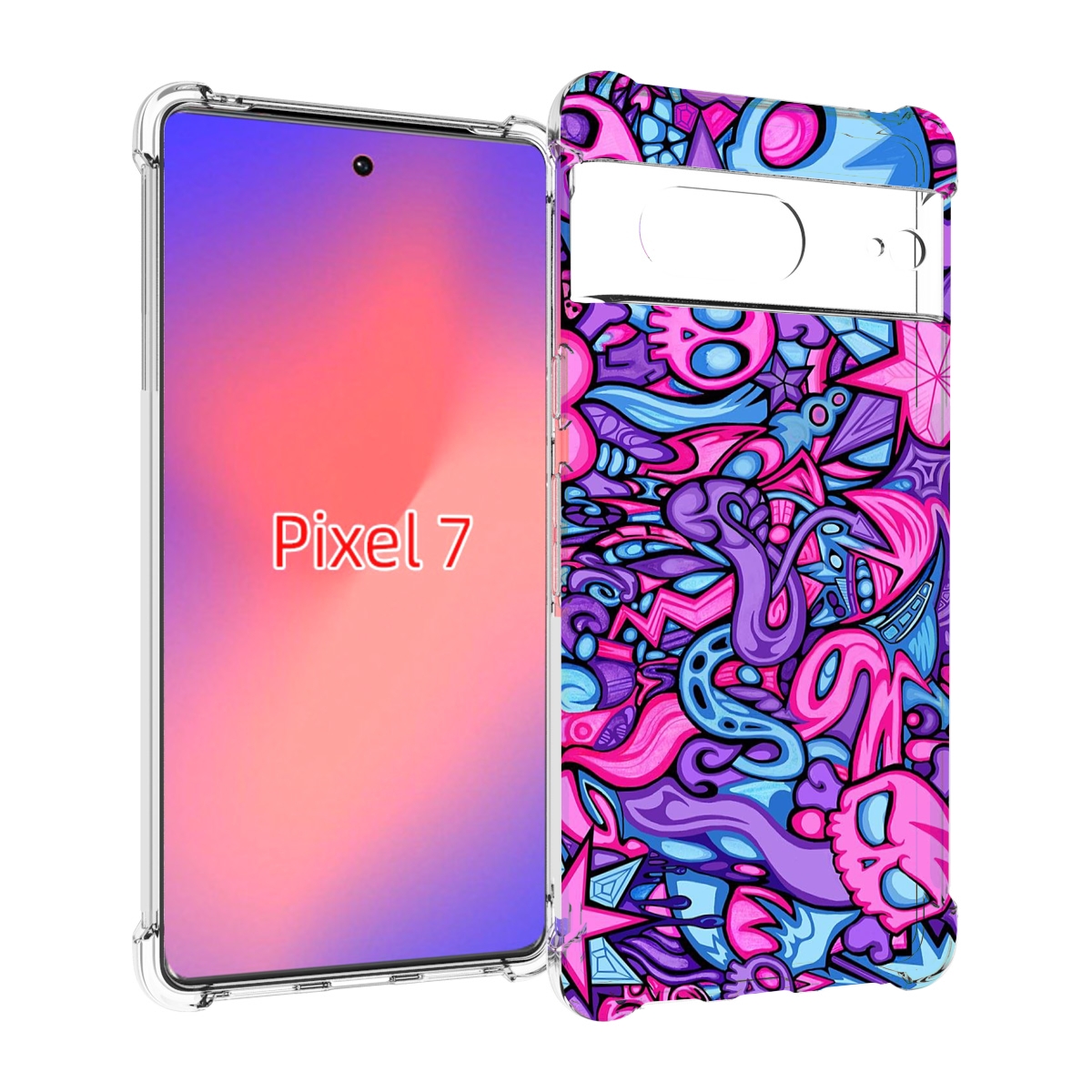 

Чехол Mypads Крутой-Паттерн Для Google Pixel 7, Прозрачный, Tocco