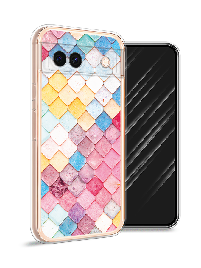 

Чехол Awog на Google Pixel 8A "Нежные ромбики", Красный, 271750-1