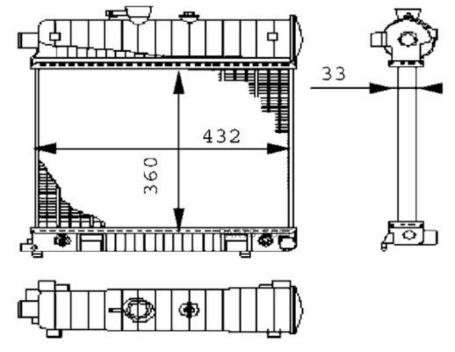 

MAHLE CR2207000S Радиатор охлаждающей жидкости MB C-/E-CL. (W202/W210) () 1шт