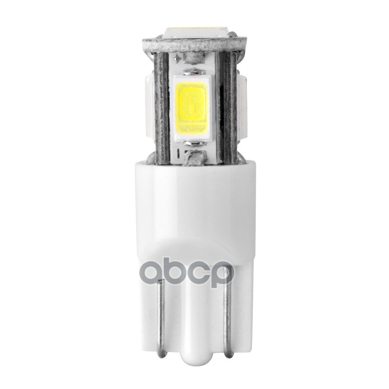 

Лампа Светодиодная 12v T10 2w W2,1x9,5d Маяк White 2 Шт. Блистер 12t10-W/6smd5630 Маяк арт