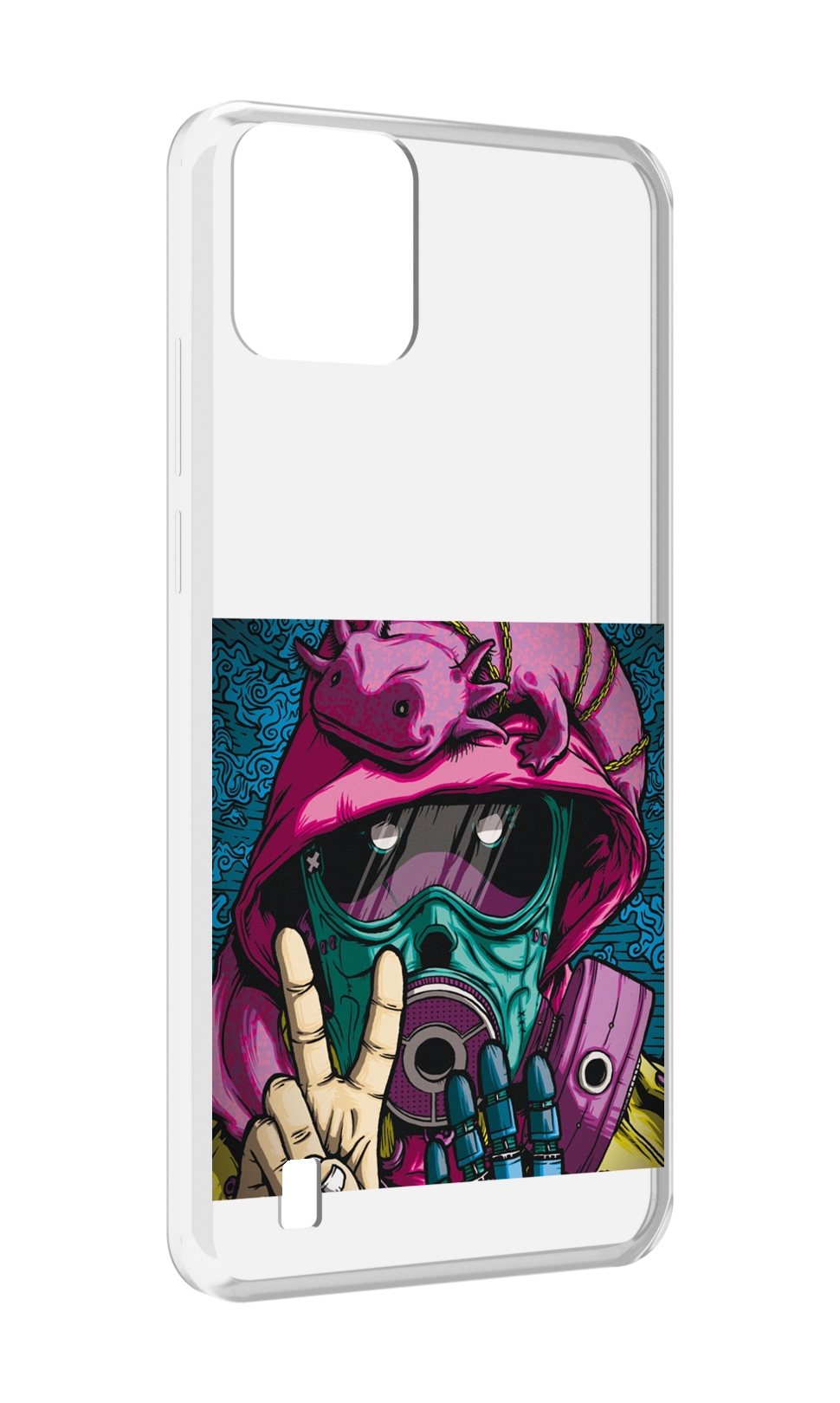 

Чехол MyPads Всем-мир для Blackview A55, Прозрачный, Tocco