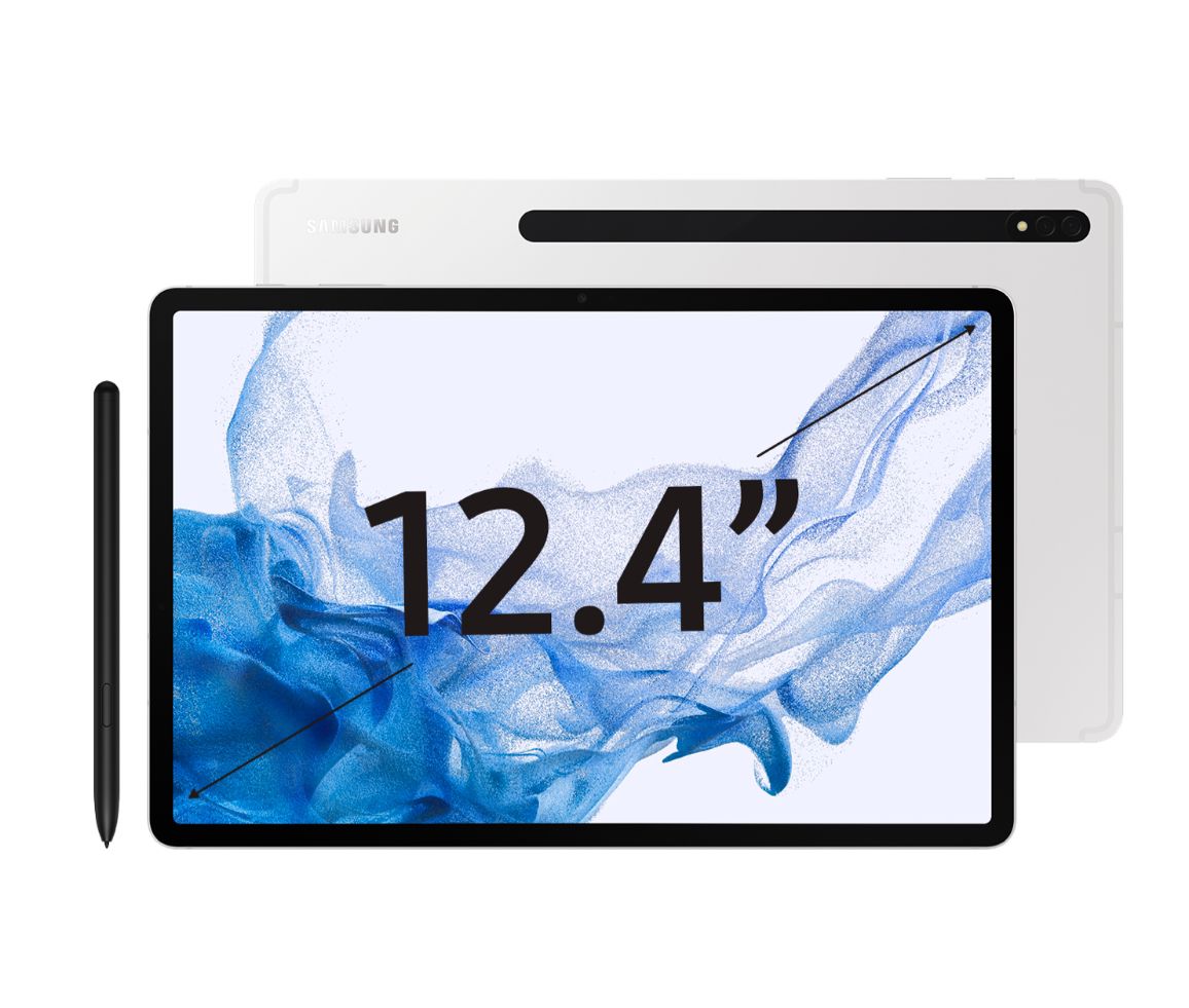 

Планшет Samsung Galaxy Tab S8+ 8/128GB Wi-fi (Silver), Galaxy Tab S8+