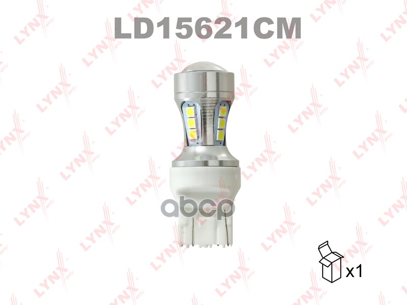 

Лампа Светодиодная 12v W21/5w 21/5w W3x16q 7000k Lynxauto Canbus 1 Шт. Картон T20 Ld15621c