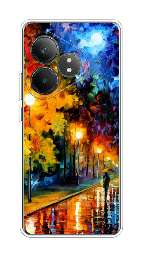 

Чехол на Realme GT Neo 6 SE "Безлюдная улочка", Оранжевый;желтый;синий, 2516850-1