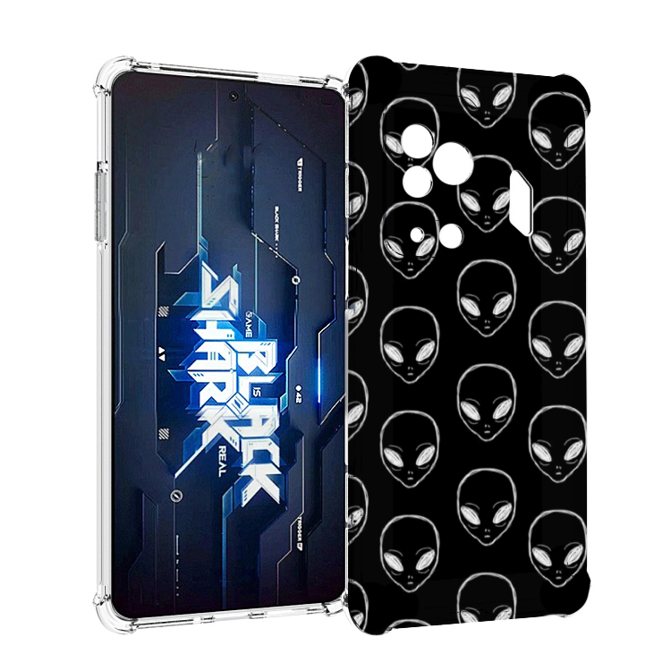 

Чехол MyPads мини-инопланетяне для Xiaomi Black Shark 5 Pro, Прозрачный, Tocco
