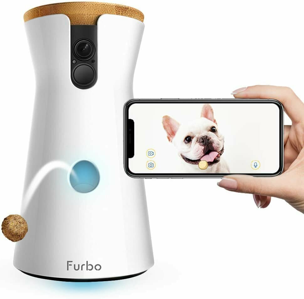 IP-камера Furbo white (VE36567) flamingo игрушка для собак кот собака корова текстиль