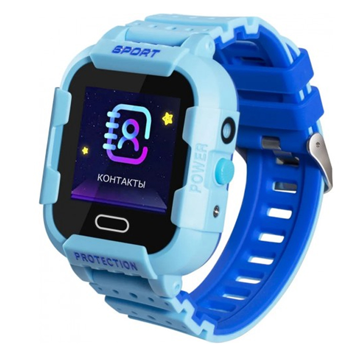 Детские смарт-часы Wonlex Smart Baby Watch KT03 Blue/Blue