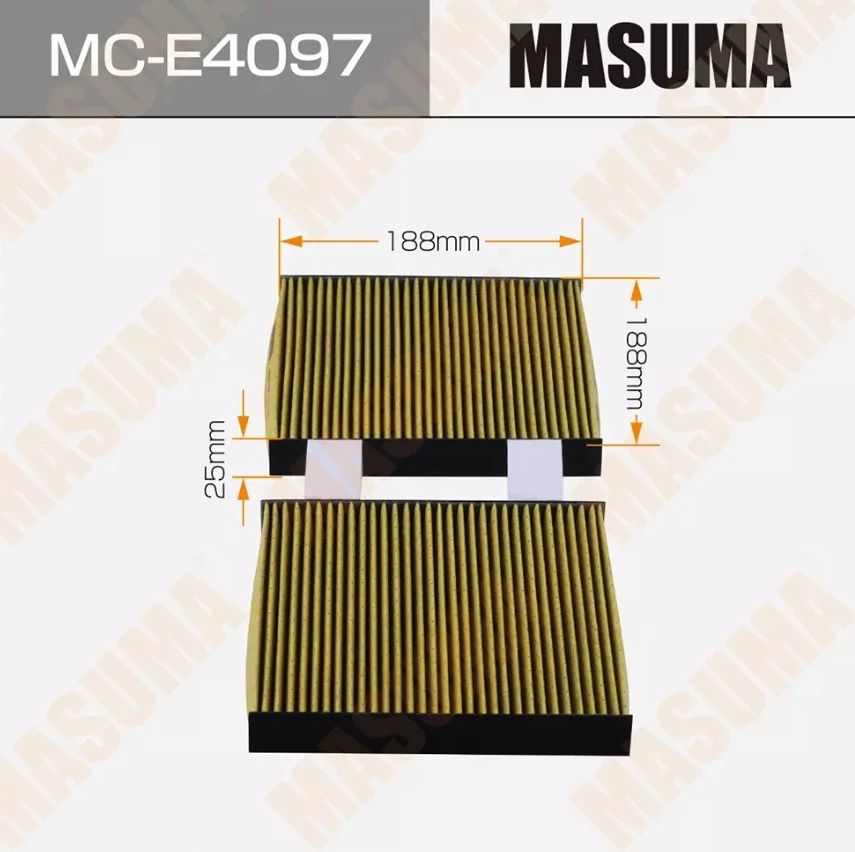 

Фильтр салона BMW X3(F25)/X4(F26) MASUMA MC-E4097