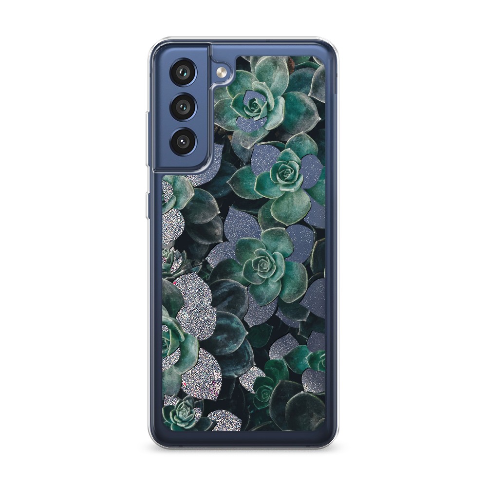 

Чехол Awog "Сукуленты цветные" на Samsung Galaxy S21 FE, 2103091-1