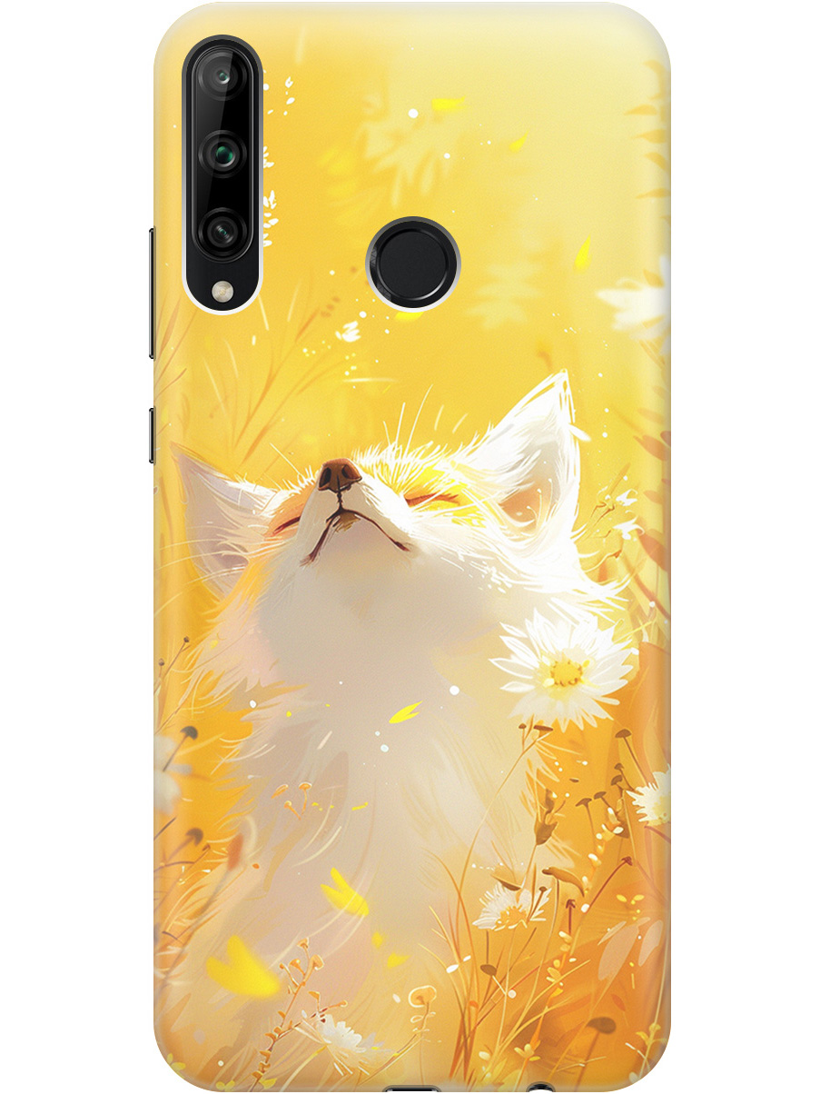 

Силиконовый чехол на Honor 9C, Huawei P40 Lite E с принтом "Лиса в цветах", Прозрачный;белый;желтый;оранжевый, 722946211