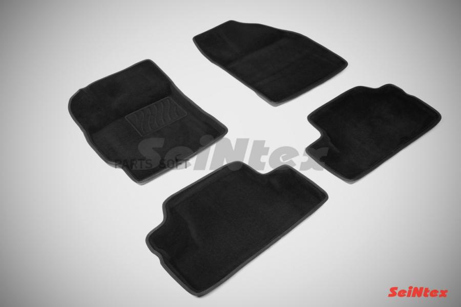 

SEINTEX '83941 Комплект ковриков 3D TOYOTA COROLLA 07 черные (компл) 1шт