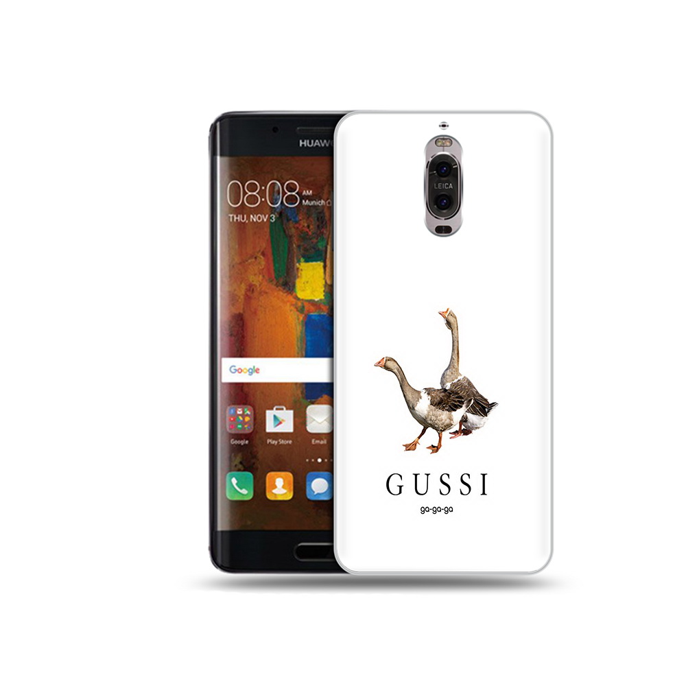 

Чехол MyPads Tocco для Huawei Mate 9 Pro Гусси бренд (PT50613.55.56), Прозрачный, Tocco