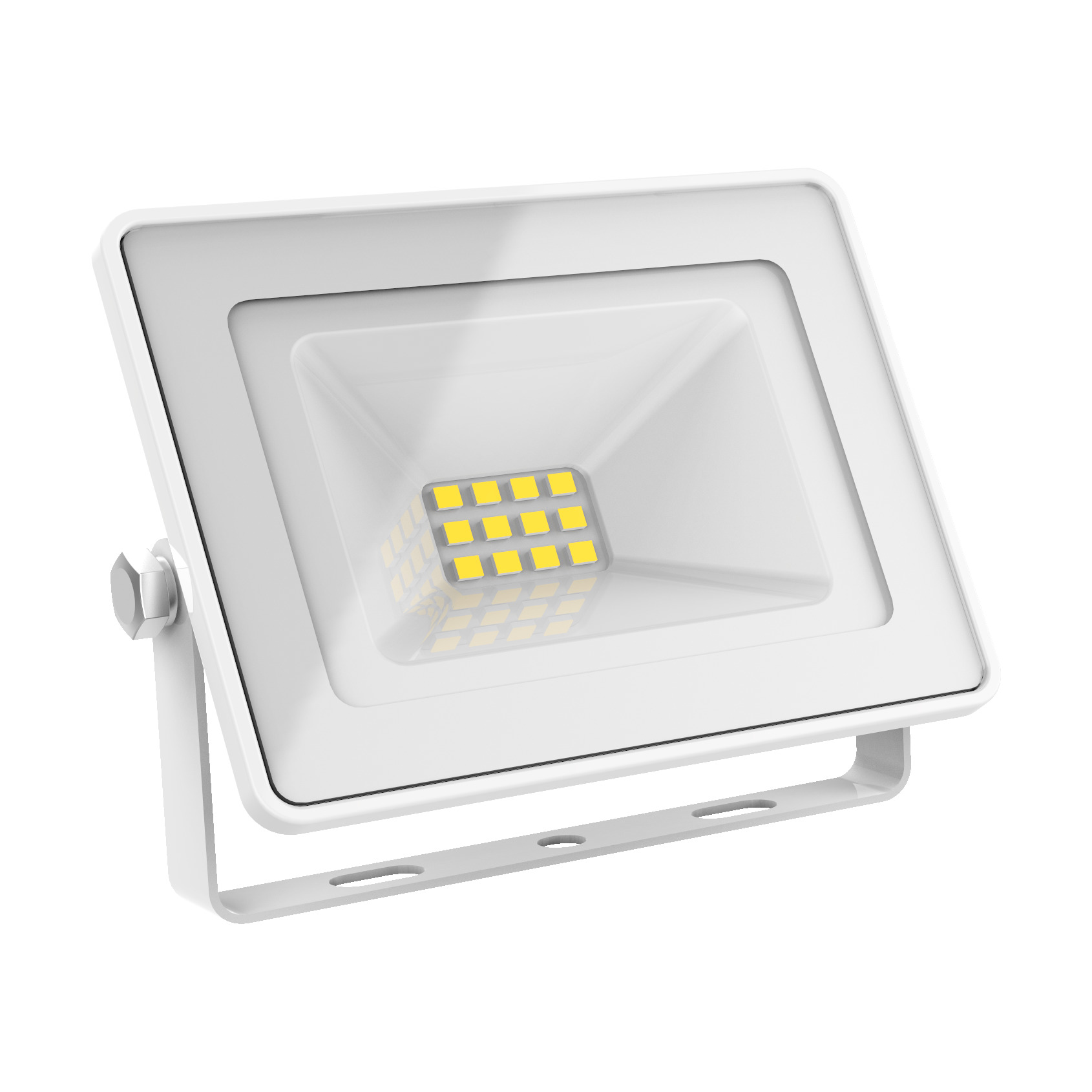 Прожектор Gauss Elementary 10W 850lm 6500K 200-240V IP65 белый LED