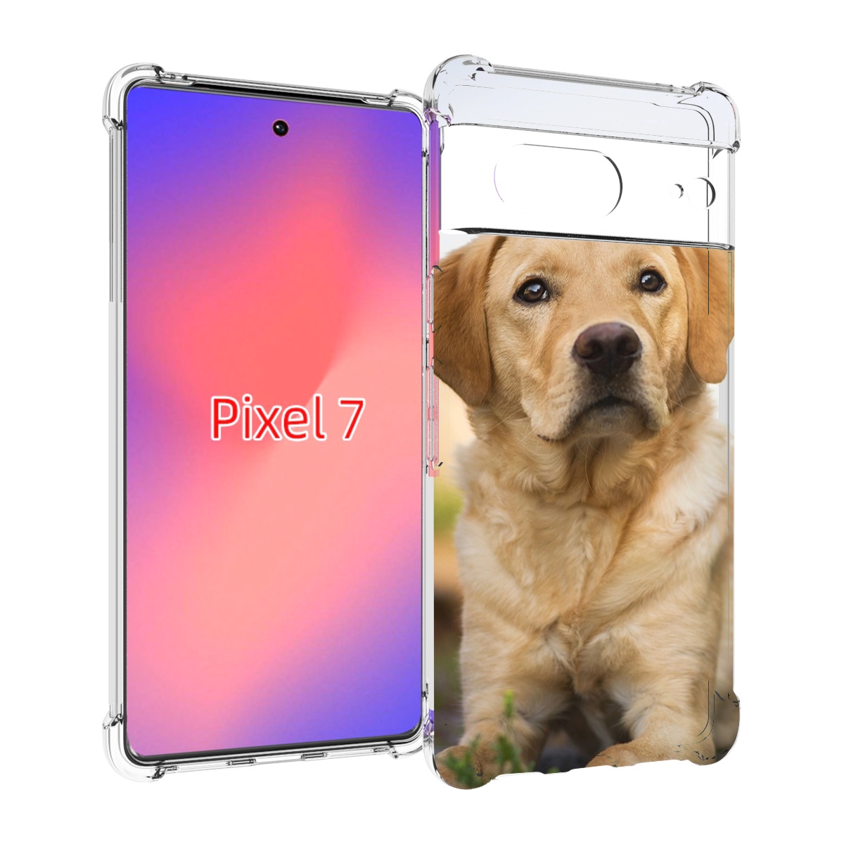 

Чехол Mypads Лабрадор Ретривер Для Google Pixel 7, Прозрачный, Tocco