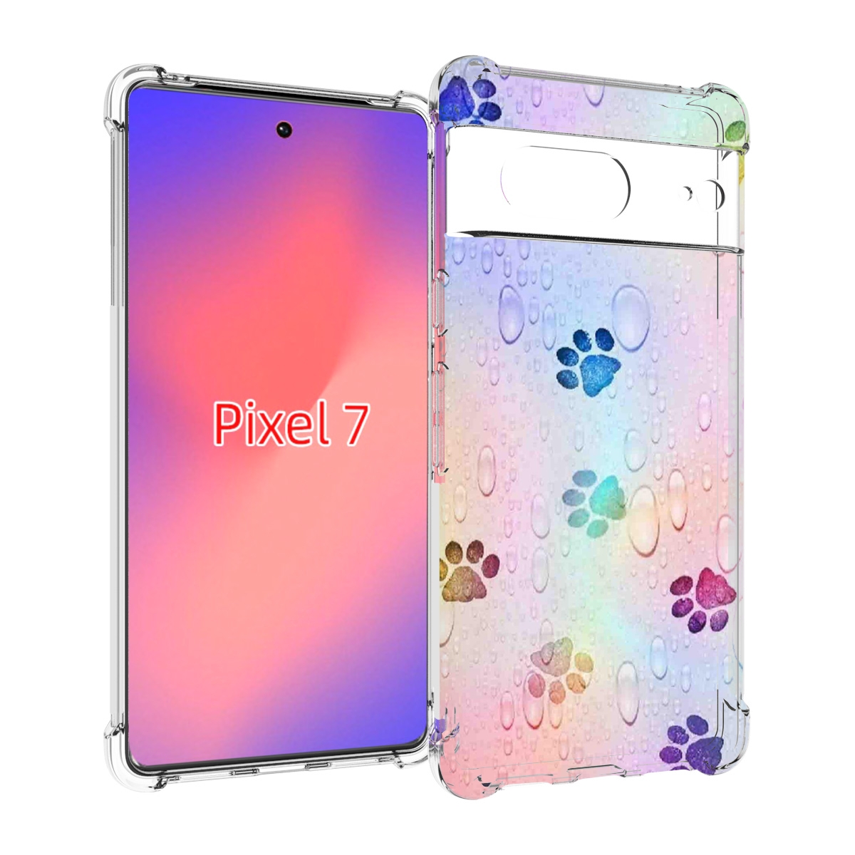

Чехол Mypads Лапки Для Google Pixel 7, Прозрачный, Tocco