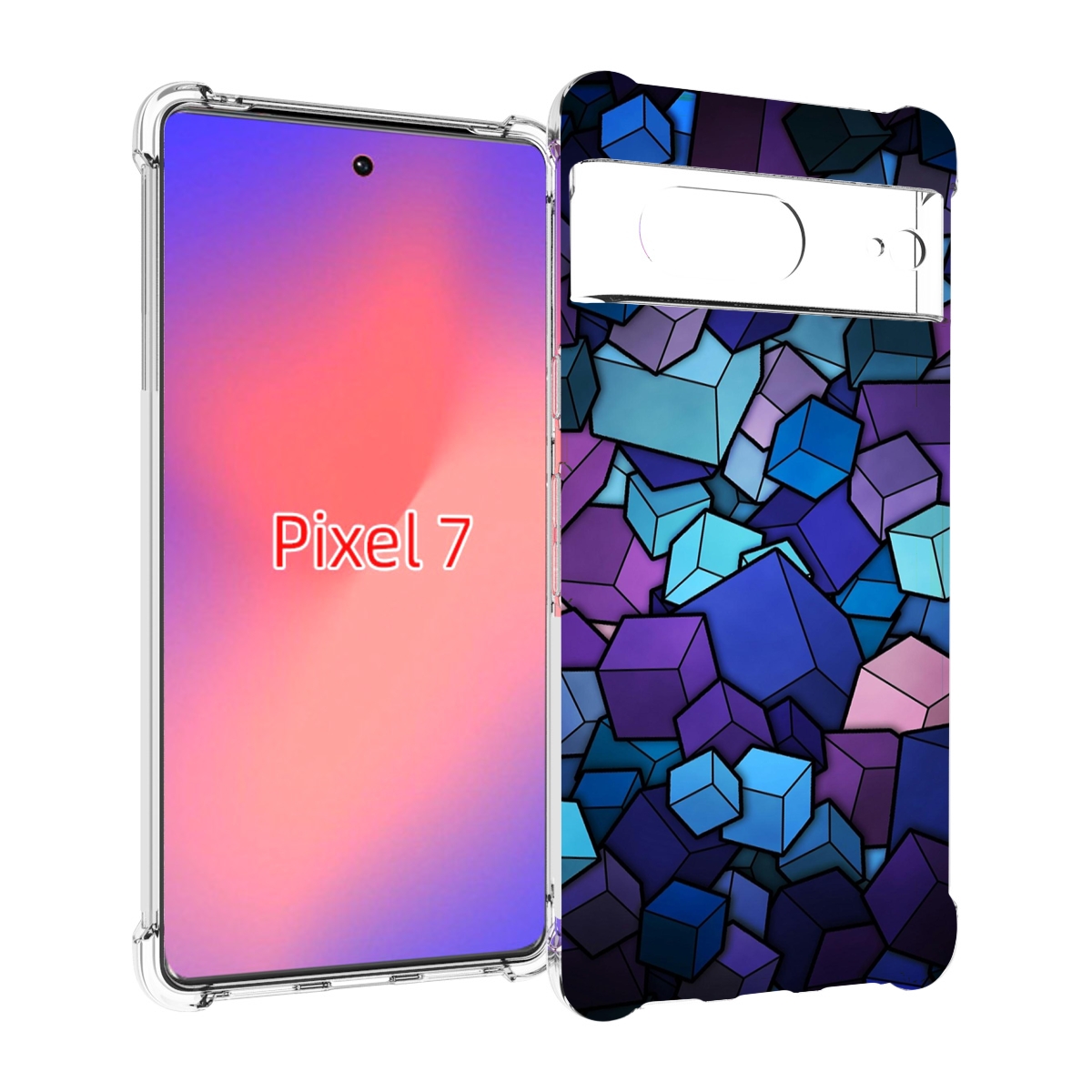 

Чехол Mypads Лепестки Для Google Pixel 7, Прозрачный, Tocco