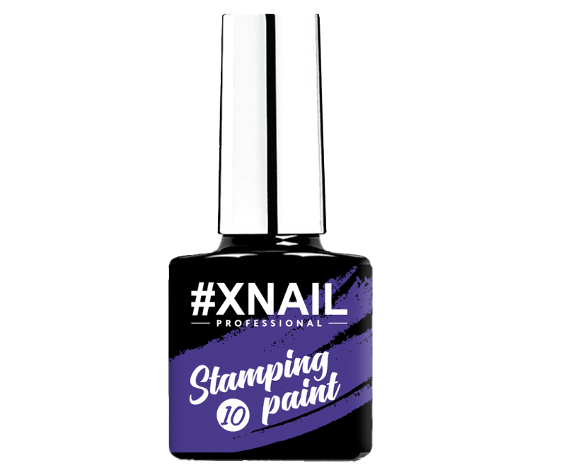 

Гелевый лак XNAIL PROFESSIONAL Stamping Paint №10, Фиолетовый