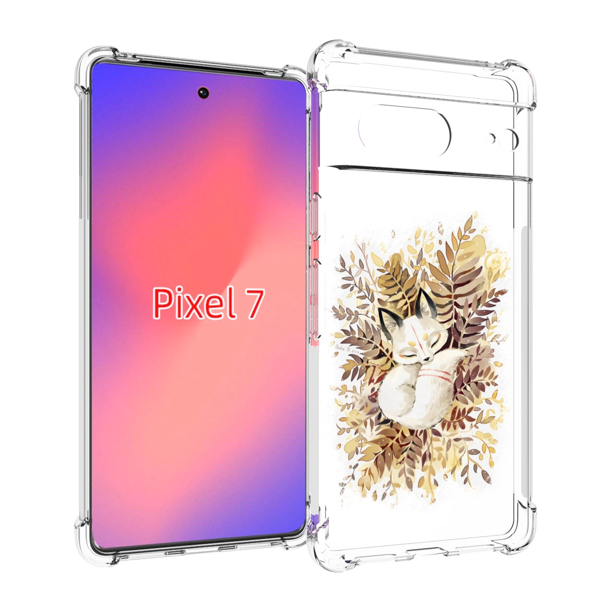 

Чехол Mypads Лисенок В Траве Для Google Pixel 7, Прозрачный, Tocco