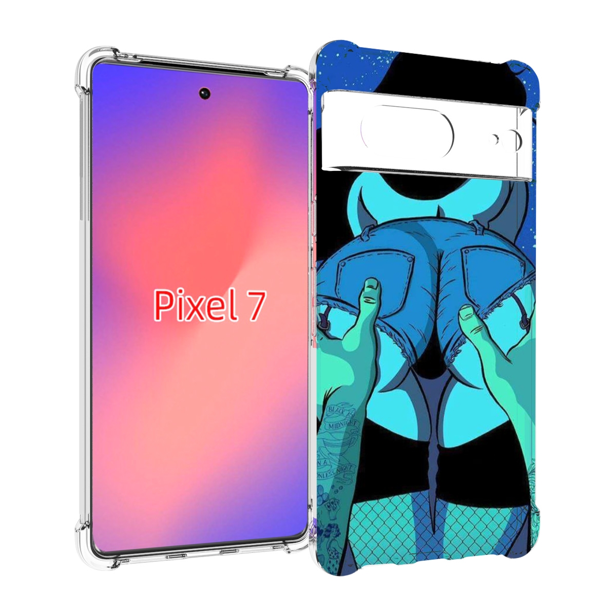 

Чехол Mypads Любитель Потрогать Для Google Pixel 7, Прозрачный, Tocco