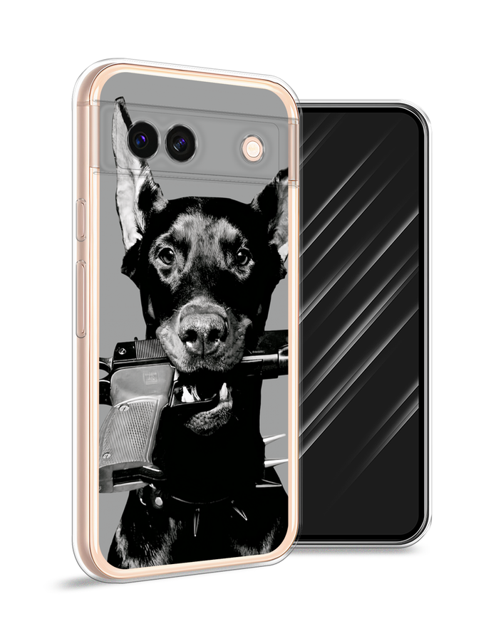 

Чехол Awog на Google Pixel 8A "Доберман", Серый, 271750-1