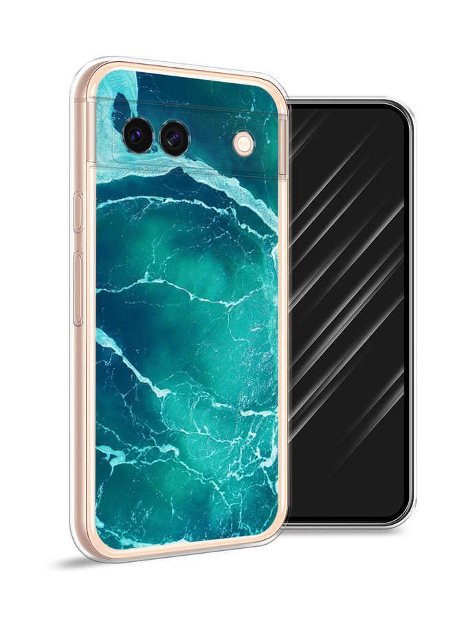 

Чехол Awog на Google Pixel 8A "Изумрудный океан", Бирюзовый;синий, 271750-1
