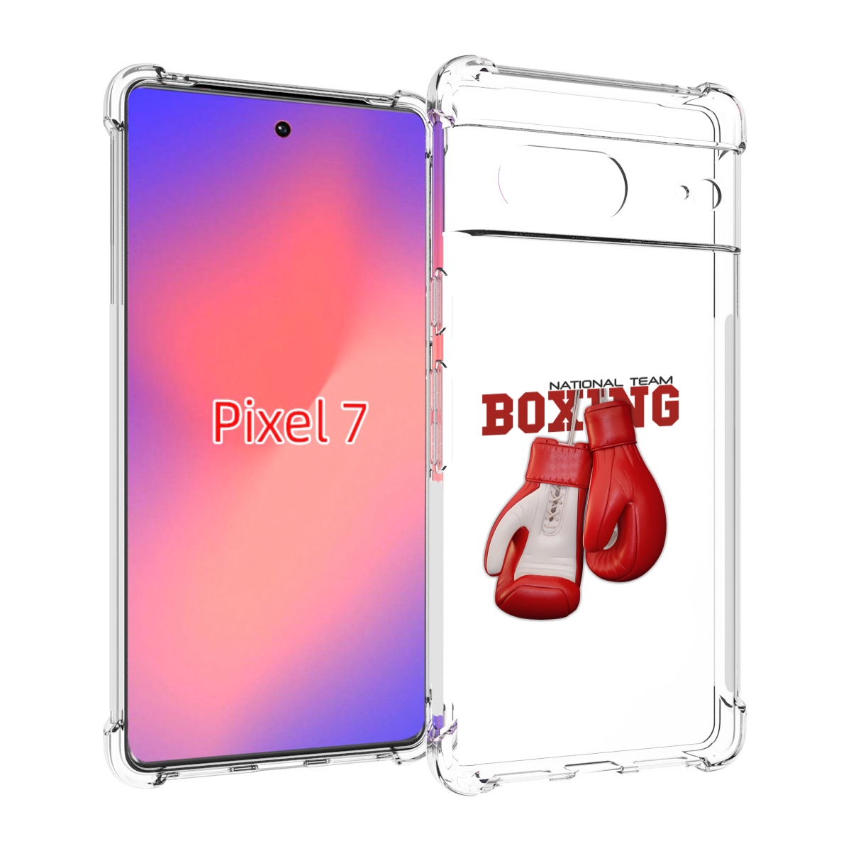

Чехол Mypads Боксерские Перчатки Для Google Pixel 7, Прозрачный, Tocco