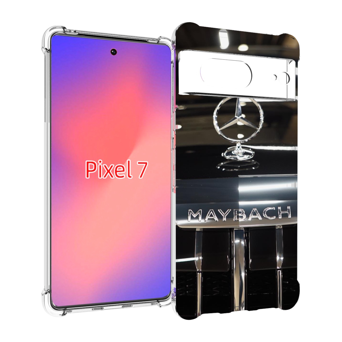 

Чехол Mypads Maybach 2 Для Google Pixel 7, Прозрачный, Tocco