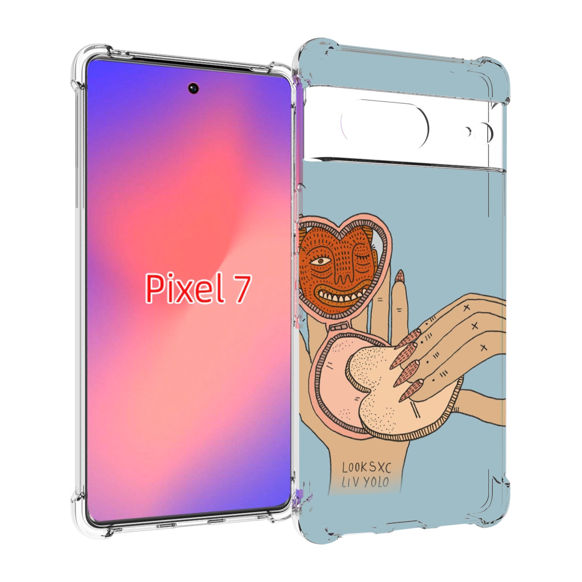 

Чехол Mypads Макияж Картинка Женский Для Google Pixel 7, Прозрачный, Tocco