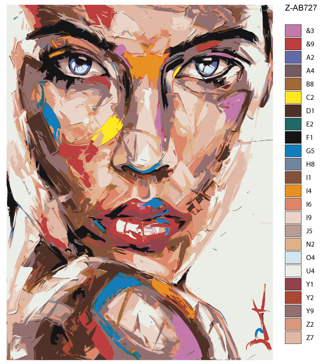 

Картина по номерам, "Живопись по номерам", 36 х 48, Z-AB727, Z-AB727