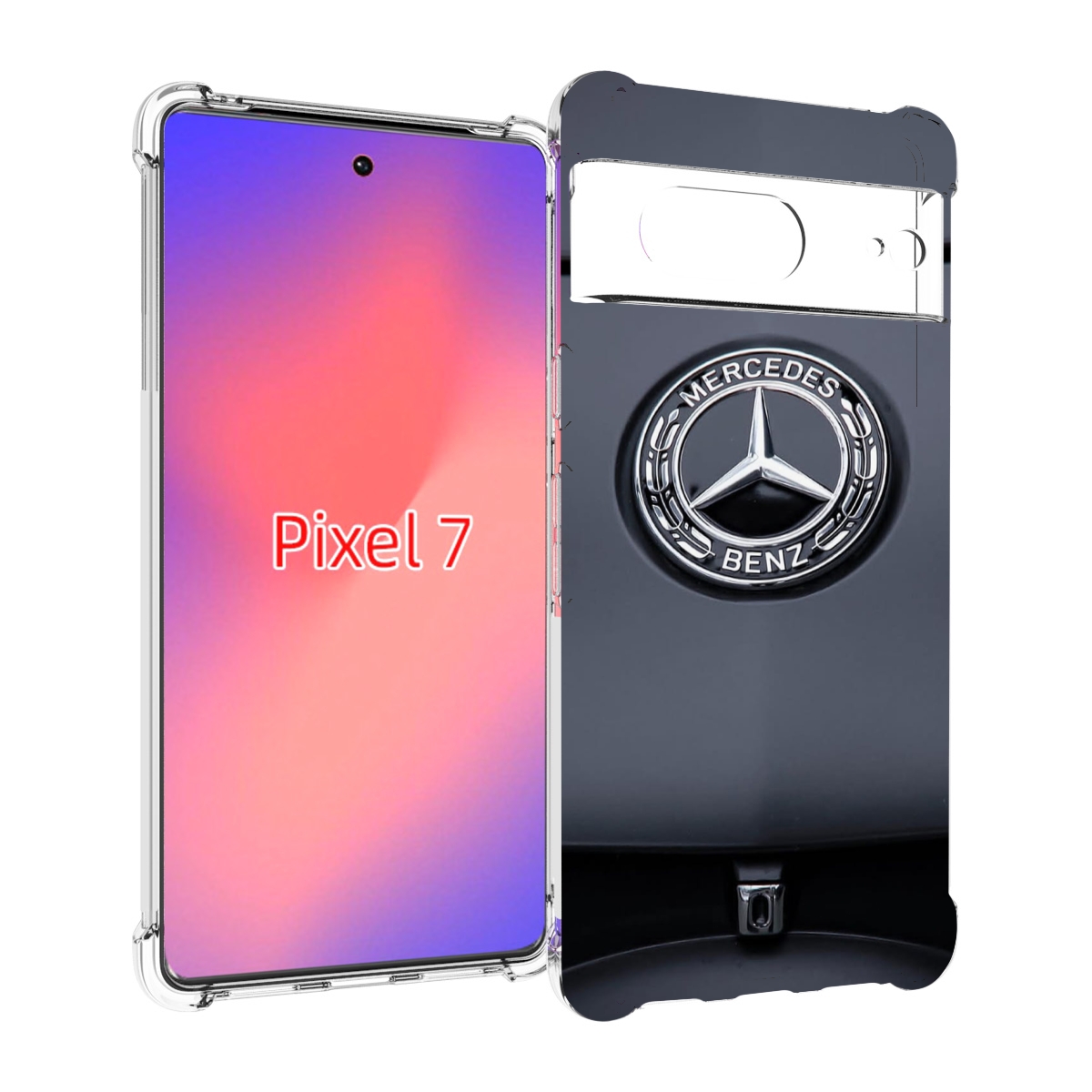 

Чехол Mypads Мерседес 7 Мужской Для Google Pixel 7, Прозрачный, Tocco