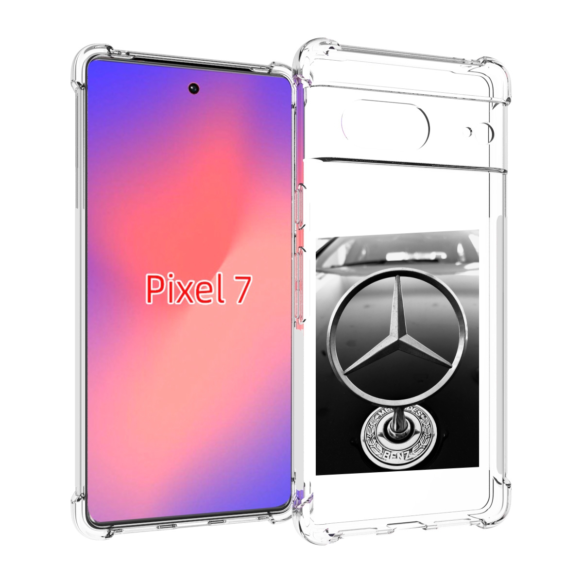 

Чехол Mypads Мерседес 6 Мужской Для Google Pixel 7, Прозрачный, Tocco