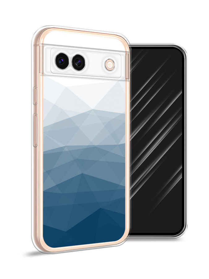

Чехол Awog на Google Pixel 8A "Абстракция небо", Синий;голубой;белый, 271750-1