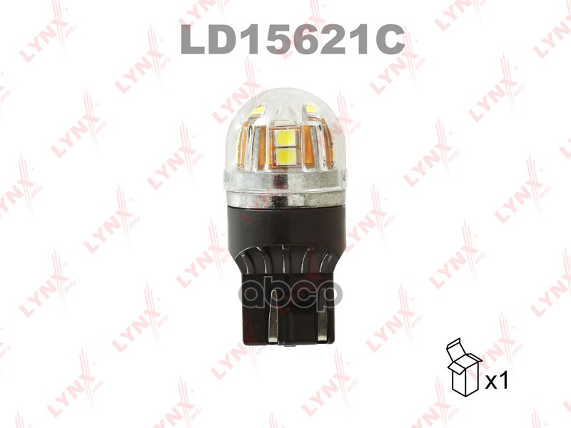 Лампа Светодиодная 12v W21/5w 21/5w W3x16q 6800k Lynxauto Canbus 1 Шт. Картон T20 Ld15621c