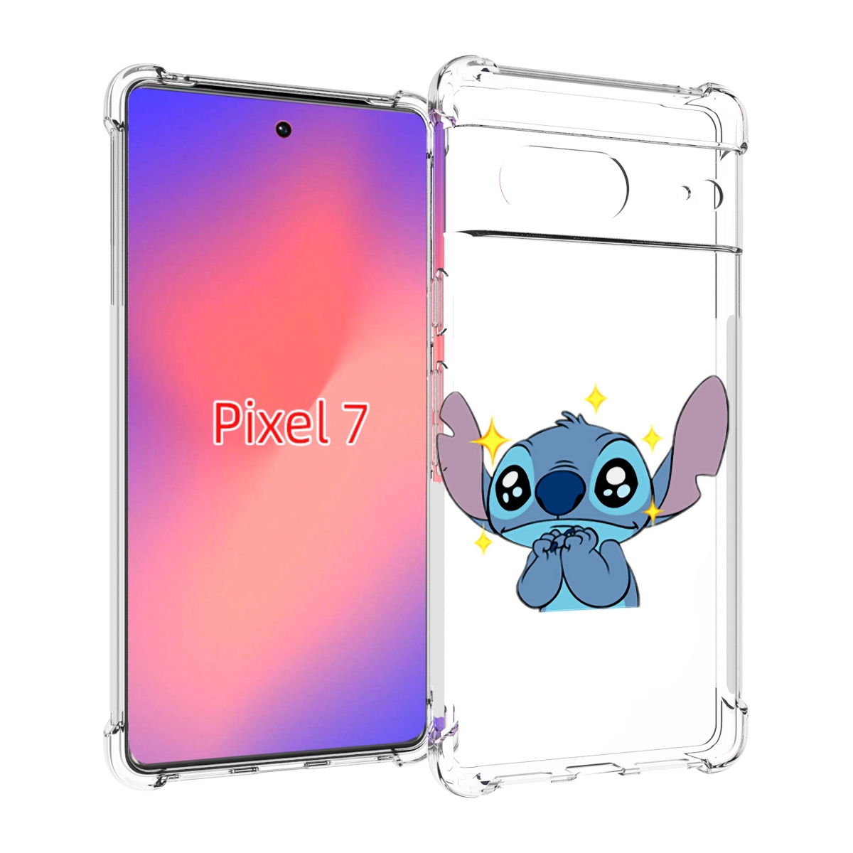 

Чехол Mypads Милый-Стич Детский Для Google Pixel 7, Прозрачный, Tocco