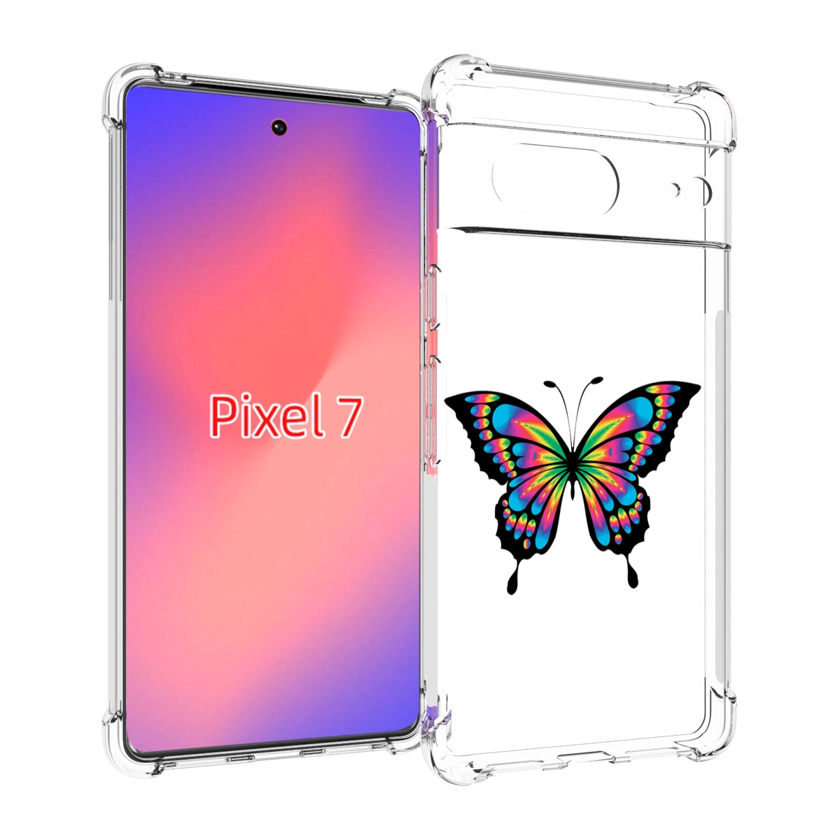 

Чехол Mypads Мини-Бабочка Для Google Pixel 7, Прозрачный, Tocco