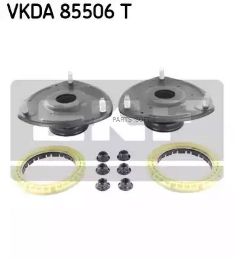 

Опора амортизационной стойки, комплект на ось | перед прав/лев | SKF VKDA85506T