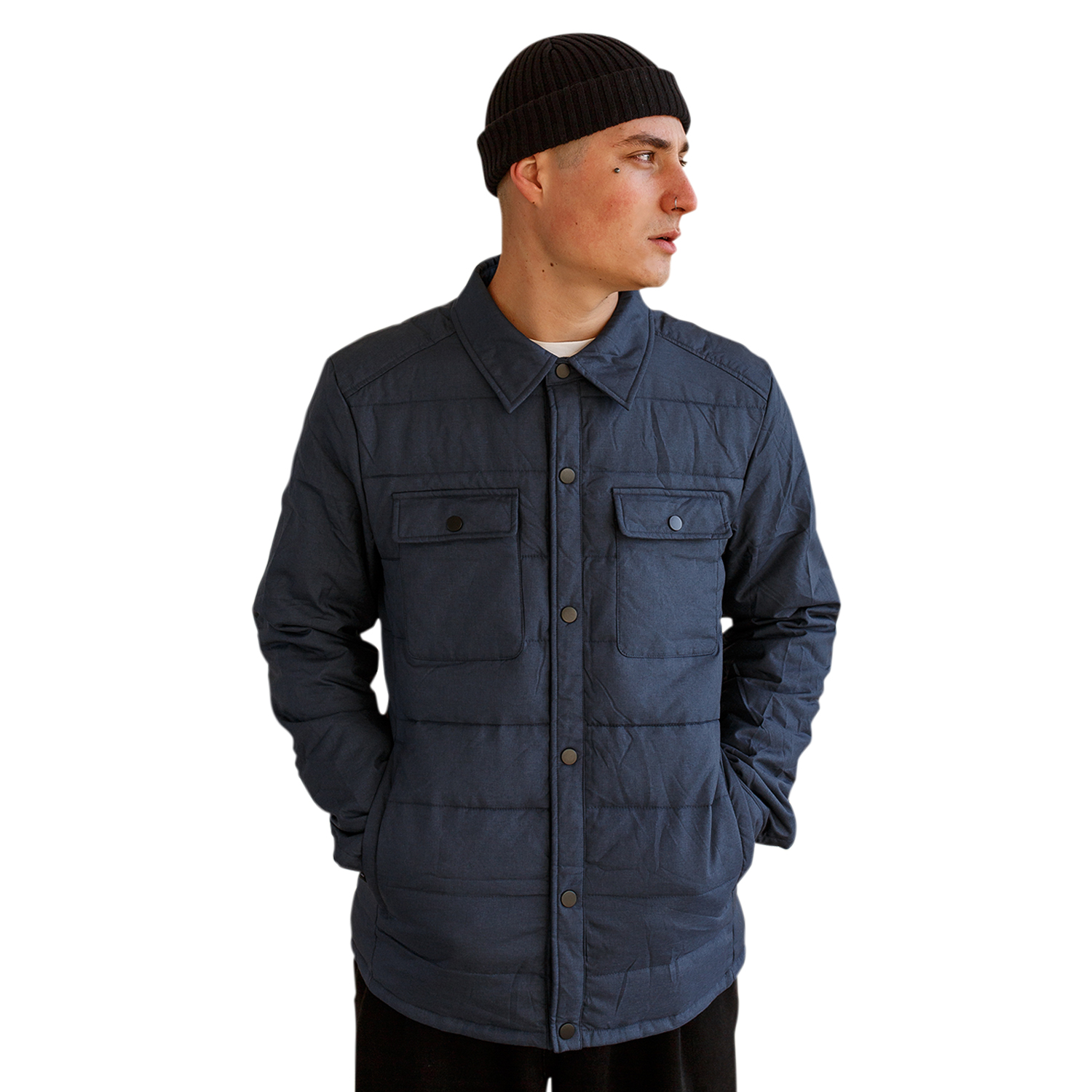 Куртка мужская MOAV MV-COAT-02-L синяя, MV-COAT-1, куртка, синий, полиэстер; нейлон  - купить