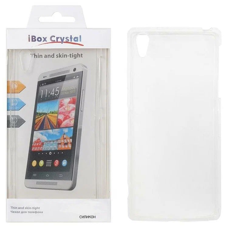 

Чехол силикон iBox Crystal для HTC Desire 320 (прозрачный)