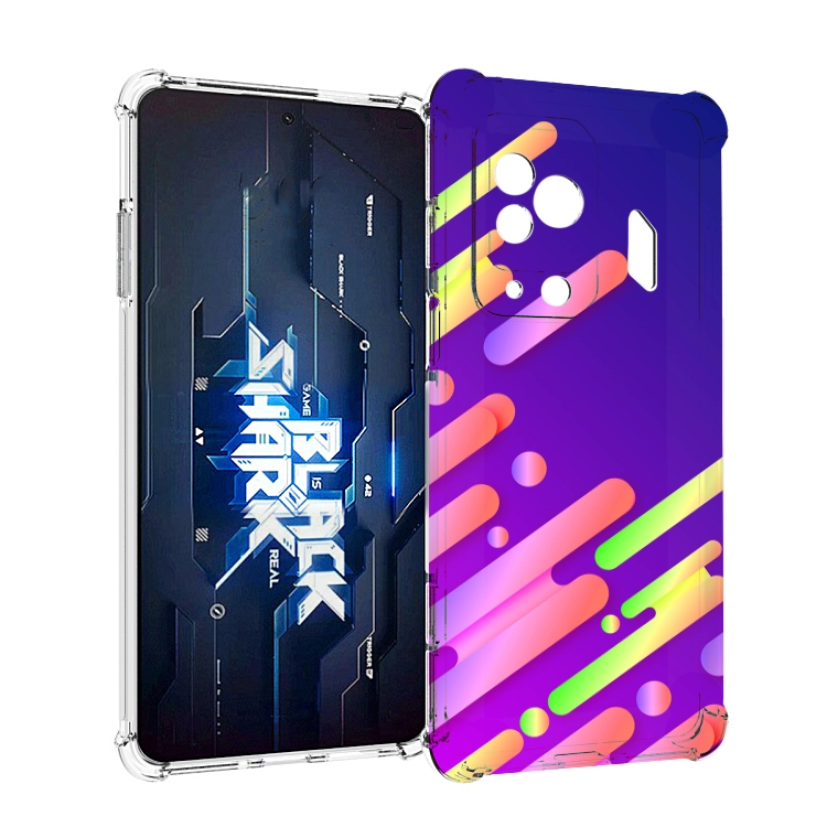 

Чехол MyPads неоновый-фон для Xiaomi Black Shark 5 Pro, Прозрачный, Tocco