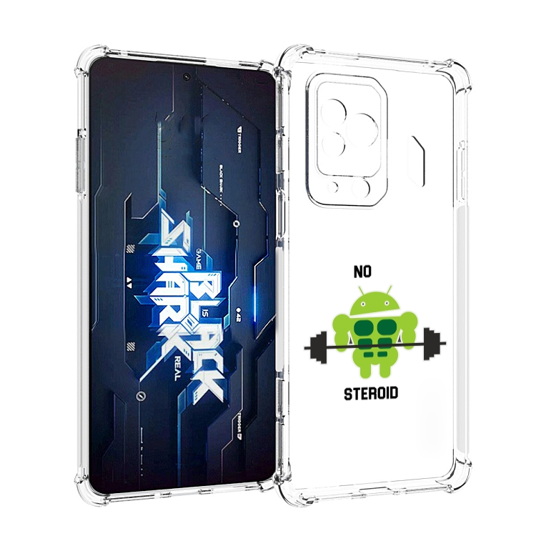 

Чехол MyPads нет-стероидам для Xiaomi Black Shark 5 Pro, Прозрачный, Tocco