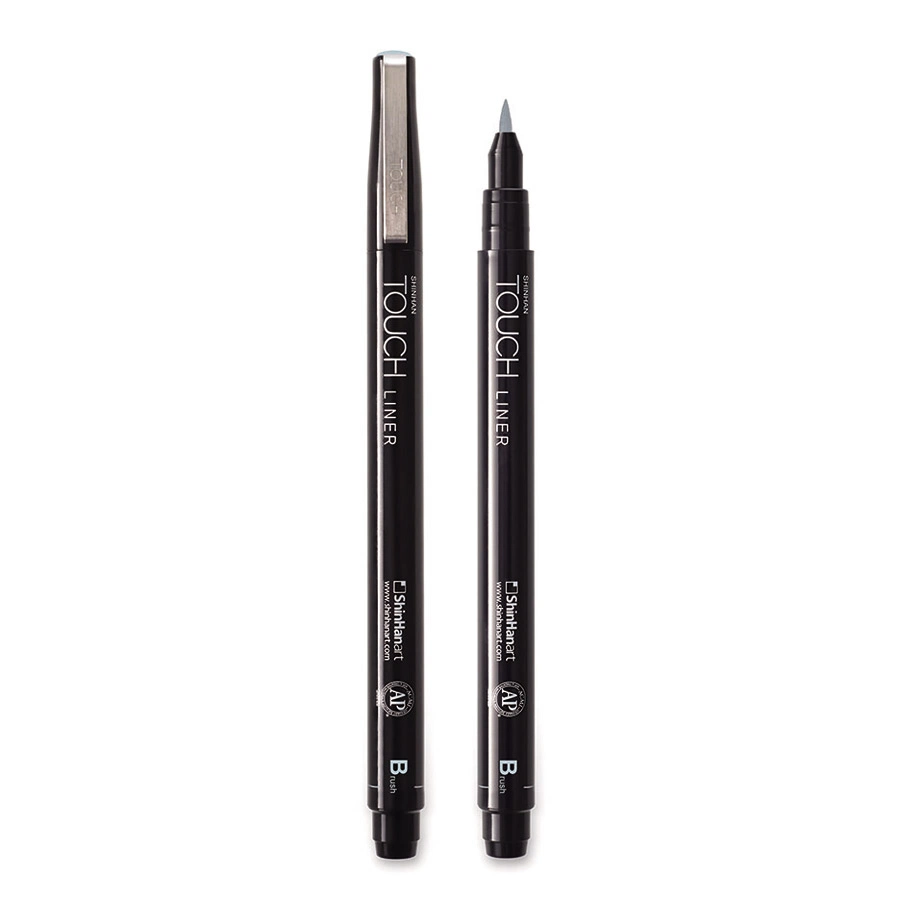 TOUCH Линер TOUCH LINER Brush (наконечник-кисть) ShinHan Art, серый холодный