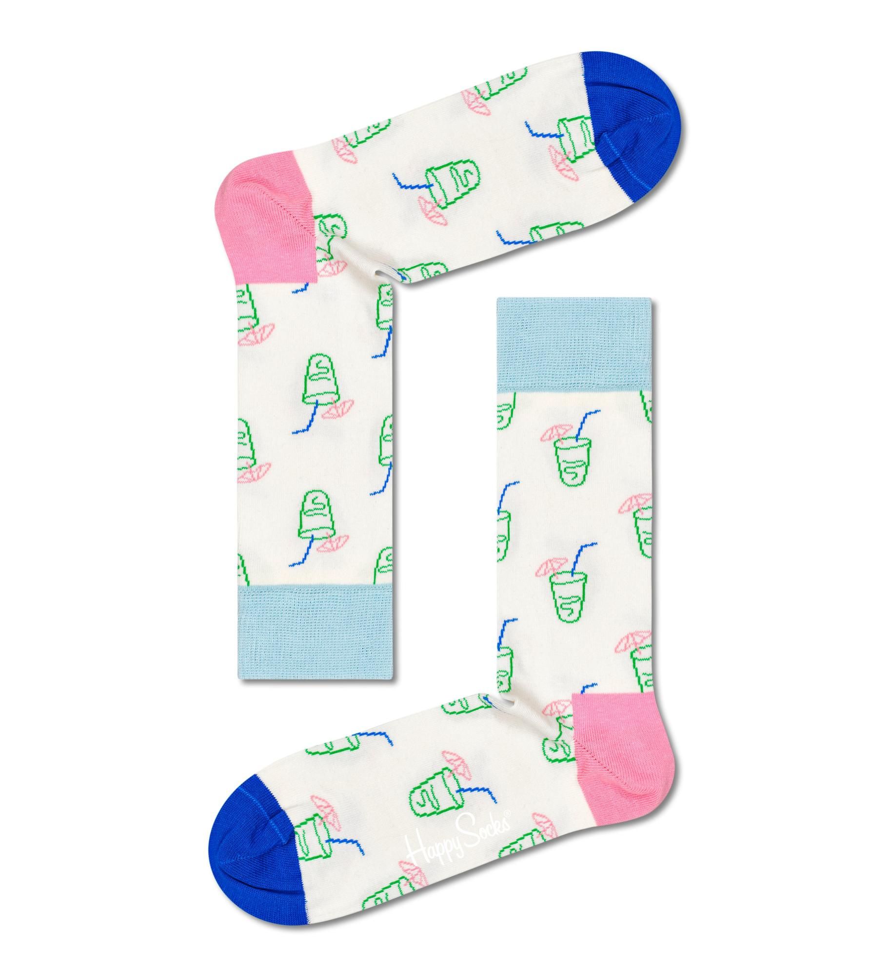 

Носки женские Happy Socks LND01 разноцветные, Разноцветный, LND01