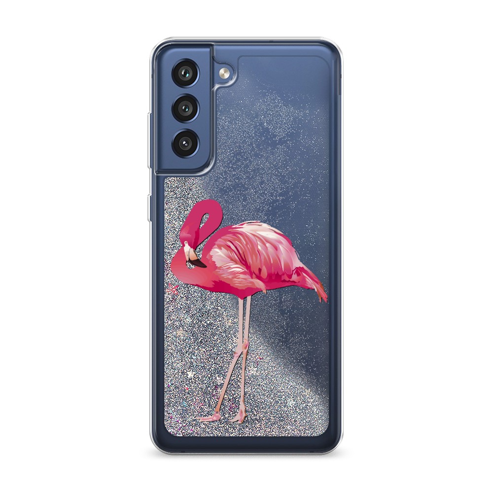 

Чехол Awog "Застенчивый фламинго" на Samsung Galaxy S21 FE, 2103091-1