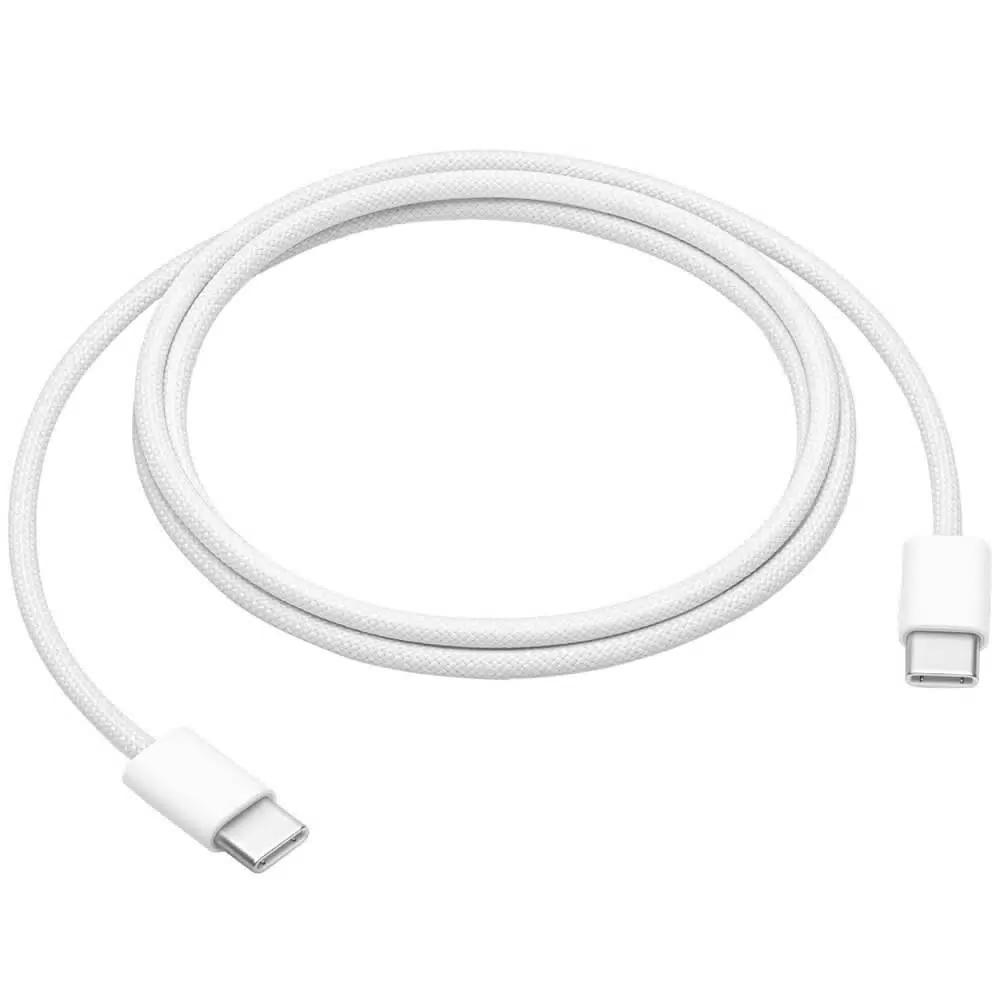 

Кабель USB Type-C-USB Type-C NoBrand 1 м белый